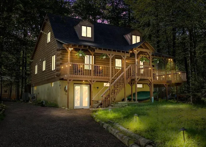 Rustic Luxury In The Pocono Mountains - Stag Lodge